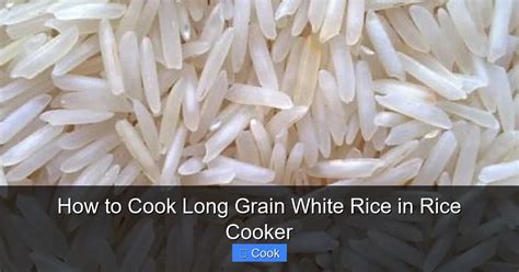 cook long grain white rice  rice cooker recipesalive