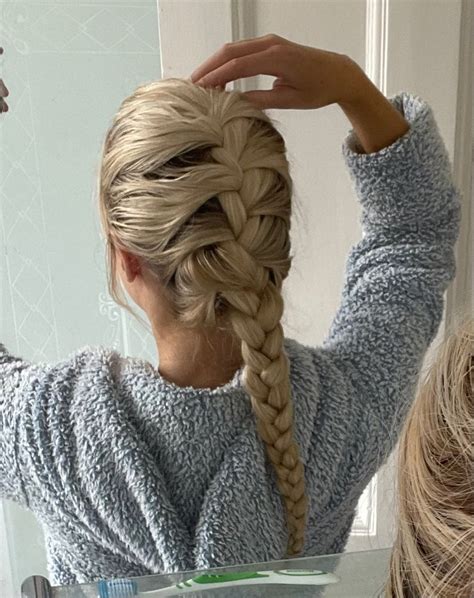 Pin On Hair In 2024 Single Braids Hairstyles Blonde Hair For