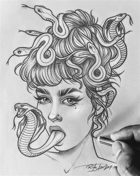 Medusa Tattoo Design Sketch Tattoo Design Tattoo Sketches Tattoo