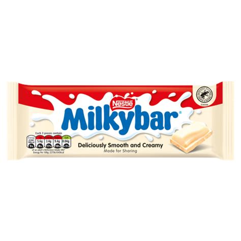 Milkybar White Chocolate Sharing Bar 90g We Get Any Stock