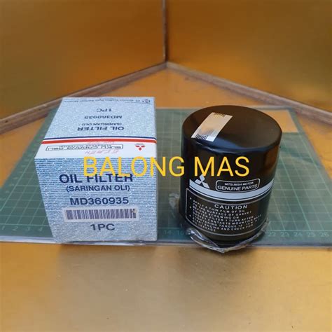 Jual Oil Filter Oli Mitsubishi Kuda Bensin Outlander Lancer Ori