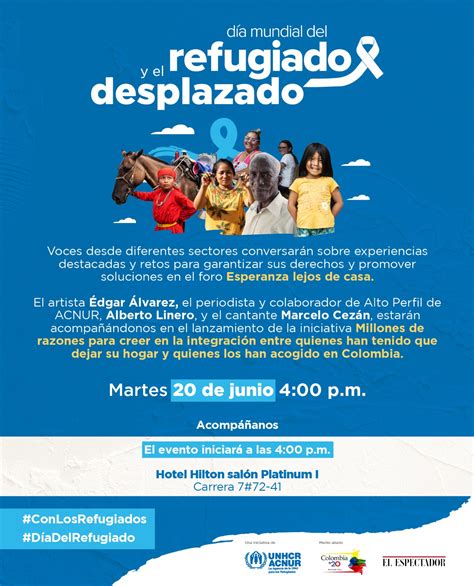 DIA DEL MIGRANTE Con El Foro Esperanza Lejos De Casa ACNUR