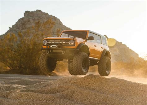 Traxxas Trx Ford Bronco Orange Rtr O Akku Lader Wd Scale