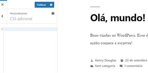 Como Adicionar Facilmente C Digo Css Personalizado Em Seu Site