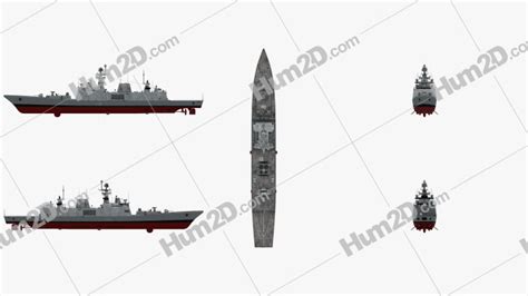 Shivalik-class frigate Blueprint in PNG - Download Ship Clip Art Images