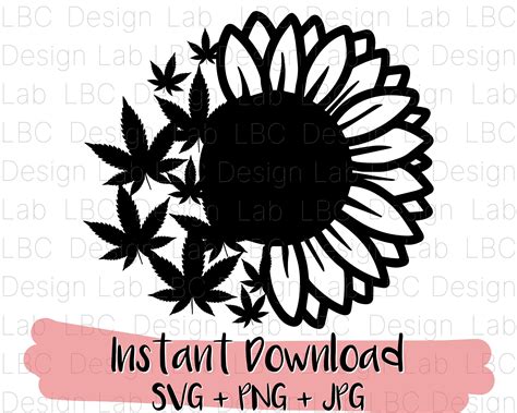 Free 51 Sunflower Weed Svg Svg Png Eps Dxf File