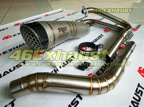 Jual Knalpot R9 H2 Titanium SB Sarang Tawon Ninja 250 FI KARBU CBR250RR