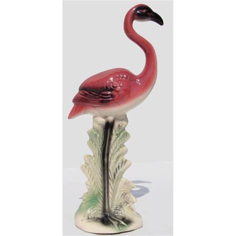 Vintage Pink Flamingo Figurine Maddux By Vintagefanattic On Etsy