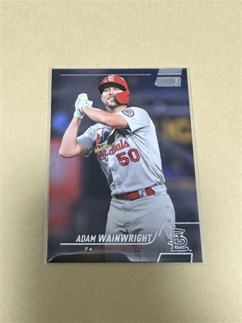 Adam Wainwright St Louis Cardinals Topps Stadium Club