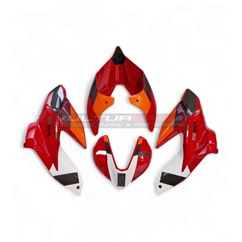 Kit completo de pegatinas de diseño de color Ducati Streetfighter V4