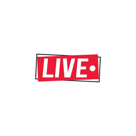 Live streaming broadcast logo icon design 11818609 Vector Art at Vecteezy