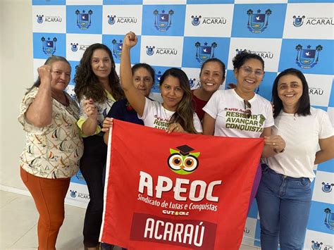 ACARAÚ CONQUISTA DA APEOC GARANTE 4 INDICAÇÕES NA COMISSÃO DE GESTÃO