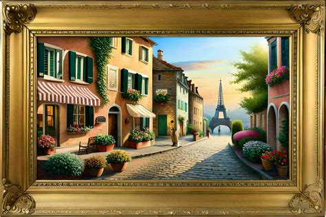 Eiffel Tower Painting Stock Photos, Images and Backgrounds for Free ...