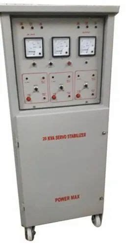 Automatic Iron Kva Three Phase Air Cooled Servo Stabilizers V