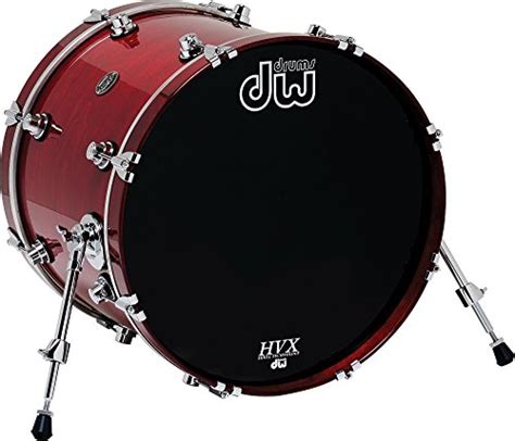 Dw Performance Series Bass Drum 14 X 18 Inch Cherry Stain