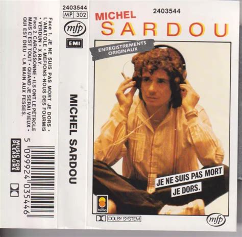 Michel Sardou Tr S Rare K Cassette Audio Eur Picclick Fr