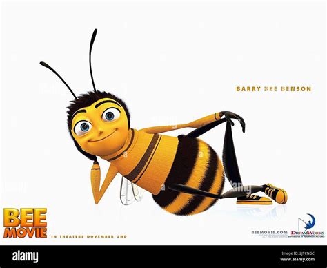 BARRY B. BENSON POSTER, BEE MOVIE, 2007 Stock Photo - Alamy