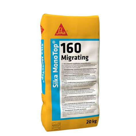 Sika MonoTop 160 Migrating Sistemas de impermeabilización