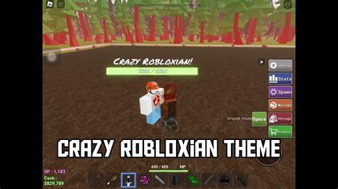 Crazy Robloxian Theme Roblox Beat The Robloxian Beattherobloxian Youtube