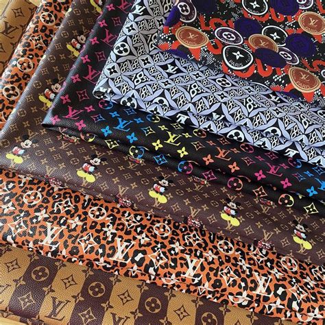 Louis Vuitton Leather Fabrics By The Yard Gucci Fabric Leather Fabric Holographic Fabric