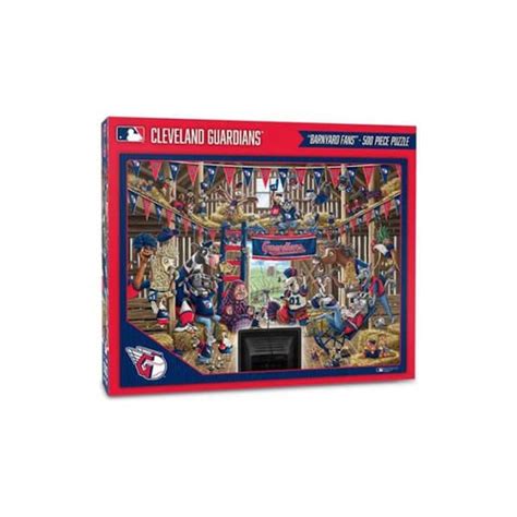 Youthefan Mlb Cleveland Guardians Barnyard Fans Puzzle 500 Piece 1906326 Zoro