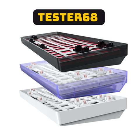 SG FAST SHIPPING CIY Tester68 GK68 Hotswappable 65 Barebones