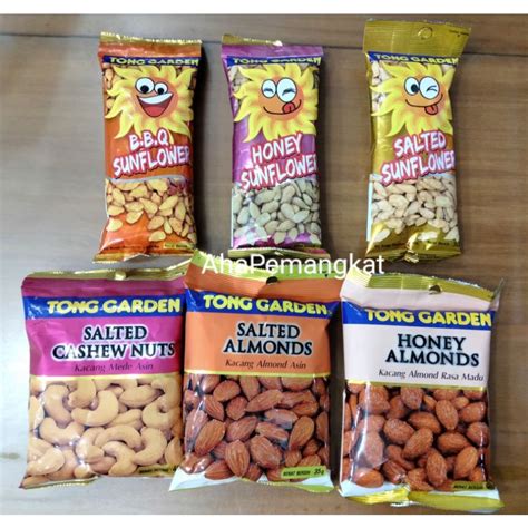 Jual Aneka Snack Tong Garden Almond Mete Sunflower Mede Madu Honey