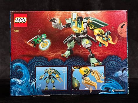 Lego Ninjago 71750 Lloyd S Hydro Mech 228 Piece Set Ebay