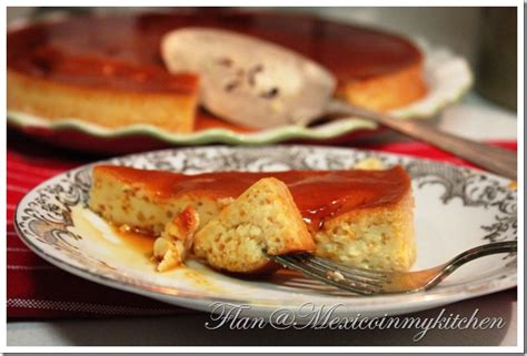 Easy Flan Recipe / Receta de Flan Fácil - Mexico In My Kitchen