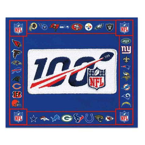 Nfl Anniversary Patch Collection