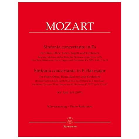 Mozart Sinfonia Concertante In E Flat Major Emag Ro