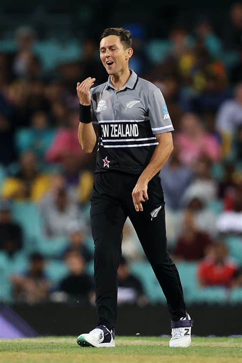 Trent Boult Celebrates After Taking Charith Asalankas Wicket