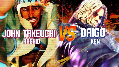 Sf Johntakeuchi Rashid Vs Daigo Ken Street Fighter Youtube