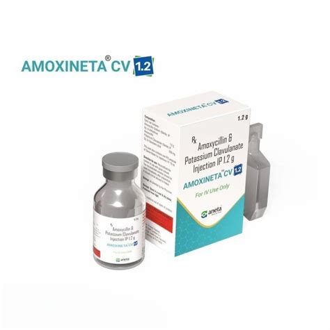 Amoxicillin Potassium Clavulanate Injection IP 1 2GM At Best Price In