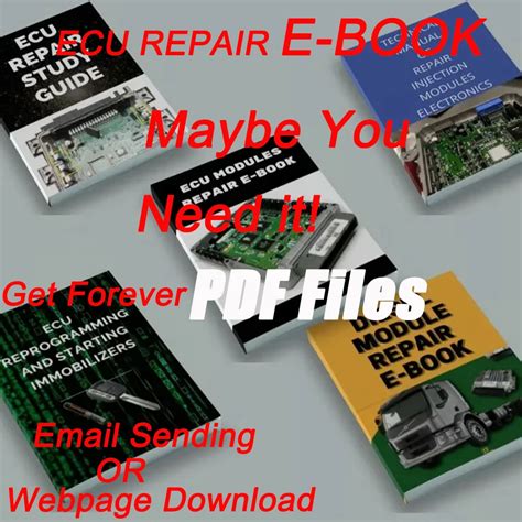 5-Pcs-ECU-Repair-Manual-E-Books-Repair-Injection-Modules-Diesel ...