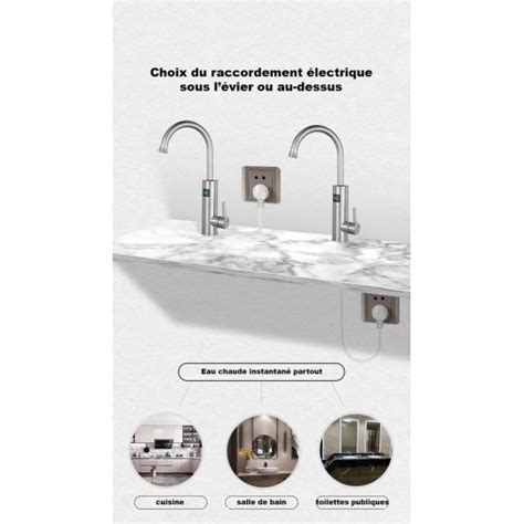 Robinet Chauffant Pour Cuisine Avec Chauffe Eau Int Gr Kw Bsf