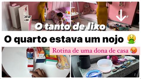 CANSEI FIQUEI DIAS SEM LIMPAR O QUARTO E OLHA O ESTADO QUE FICOU