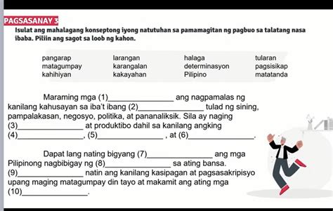 Isulat Ang Mahalagang Konseptong Iyong Natutuhan Sa Pamamagitan Ng