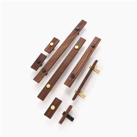 Nux Walnut And Brass Handles Meraki