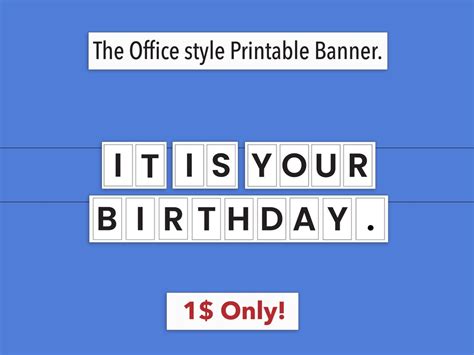 The Office Birthday Party Banner the Office Tv Show Party the Office ...