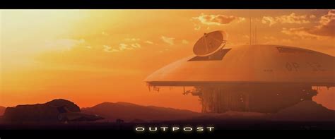 "Outpost sci fi concept art" by Sargy001 | Redbubble