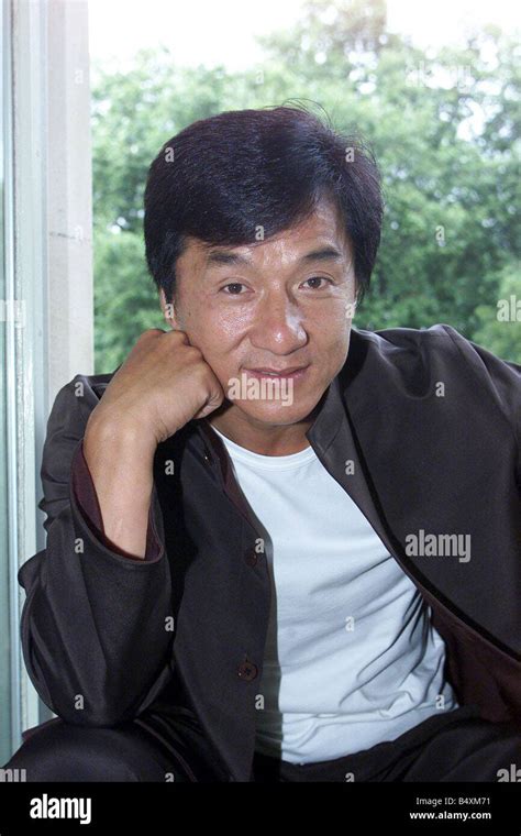 Jackie Chan August 2000 Martial Arts Actor Stock Photo Alamy