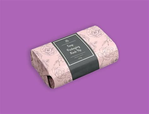 Custom Printed Soap Wrapping Paper Wholesale With Logo