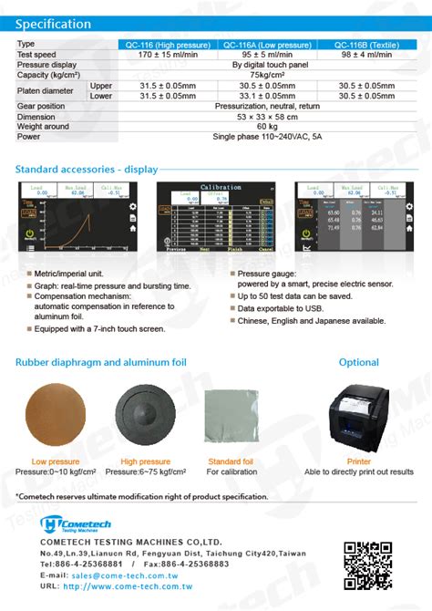 Material Testing Machines Manufacturer Supplier Cometech