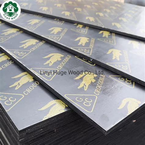 Phenolic Plywoods Finger Joint Recycled Concrete Formwork Film Faced