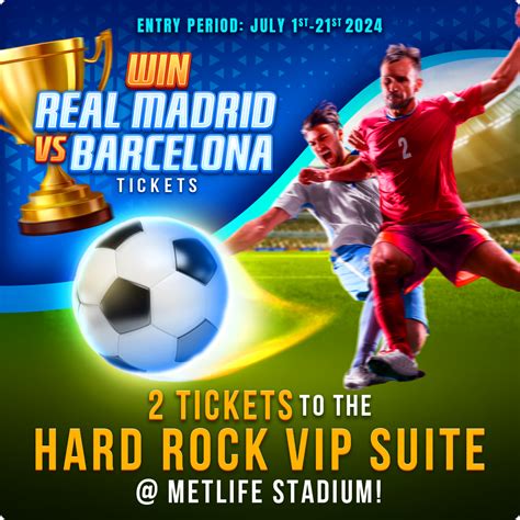 Real Madrid Vs Barcelona Giveaway - Hard Rock Games