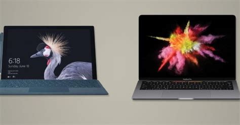 Microsoft Surface Laptop Vs Apple Macbook Pro 2017 Overall Comparison