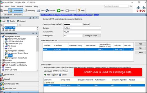 Cisco Asa And Snmp Configuration