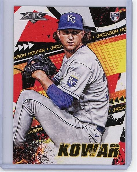 Topps Fire Jackson Kowar Rc For Sale Online Ebay