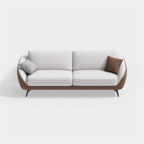 Mm White Leath Aire Sofa Upholstered Sofa Seater Sofa Luxury Sofa